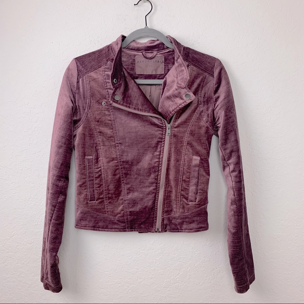 Aeropostale Moto Style Jacket